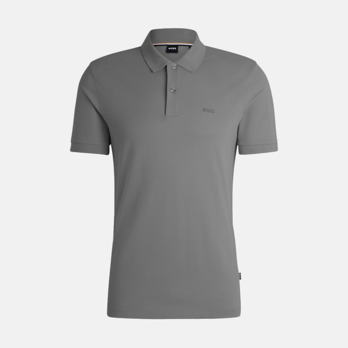 Camisa BOSS Polo Shirt Parlay - Medium Grey - Imagen 2