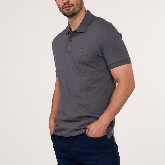 Camisa BOSS Polo Shirt Parlay - Medium Grey - Imagen 3