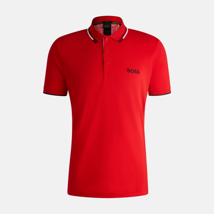 Camisa BOSS Paddy Pro Open Red - Imagen 4