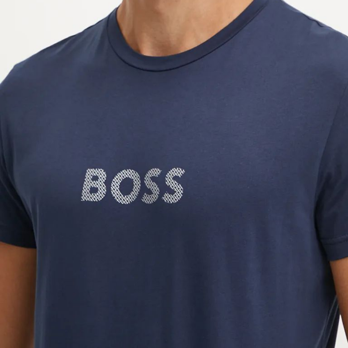 Camiseta BOSS cuello redondo Tee Navy - Imagen 2