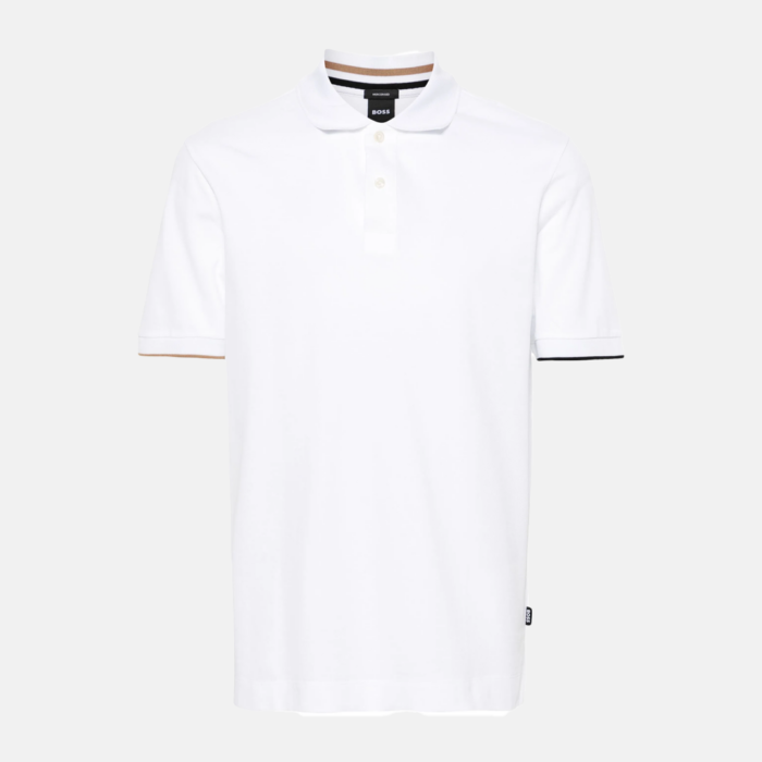 Camisa BOSS Polo Shirt Parlay 211 - White - Imagen 5