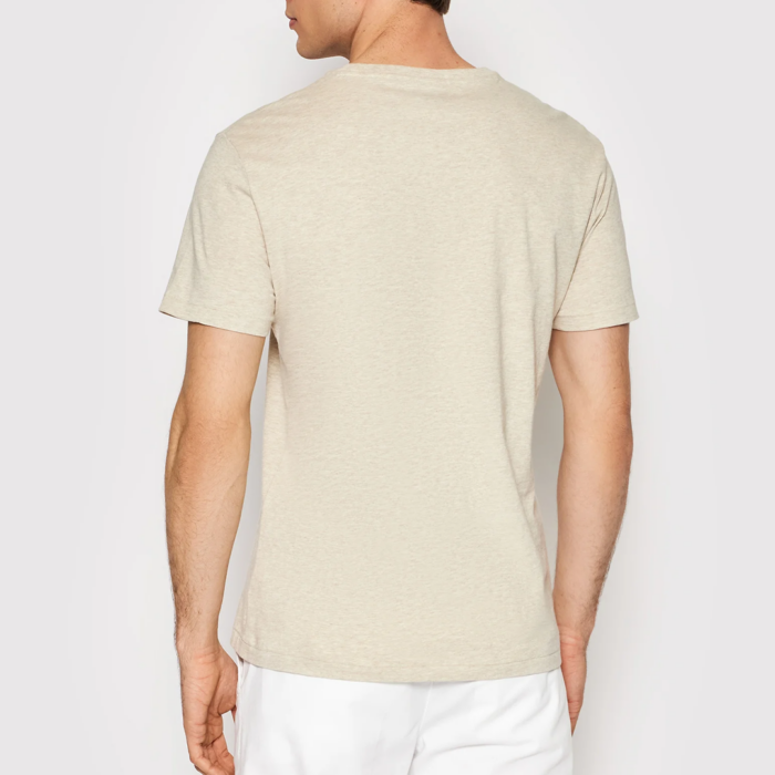 Camiseta Polo Custom Slim Fit Jersey Crewneck T-Shirt - Dune - Imagen 3