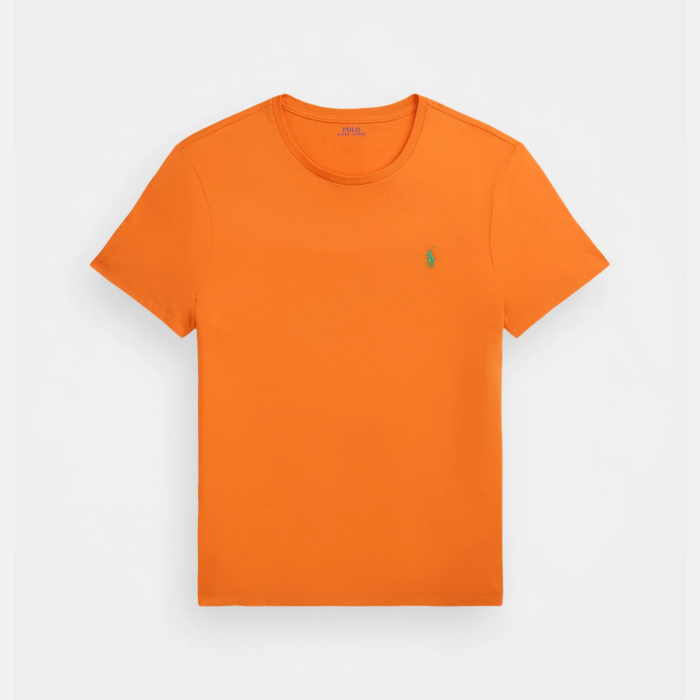 Camiseta C/R Polo - Sscncmslm2-Short Sleeve-T-Shirt Orange - Imagen 2