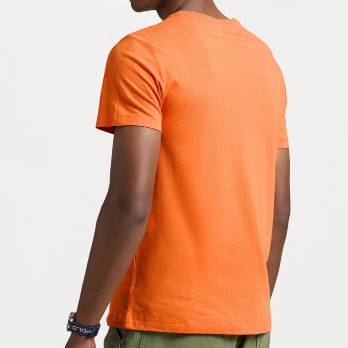 Camiseta C/R Polo - Sscncmslm2-Short Sleeve-T-Shirt Orange - Imagen 3