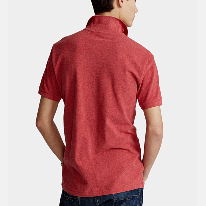 Camisa Polo Ralph Lauren Slim Fit Mesh Ruby Heather - Imagen 3