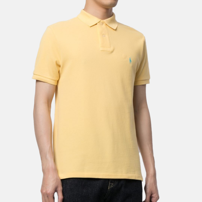 Camisa Polo Ralph Lauren Slim Fit Mesh Corn Yellow - Imagen 2