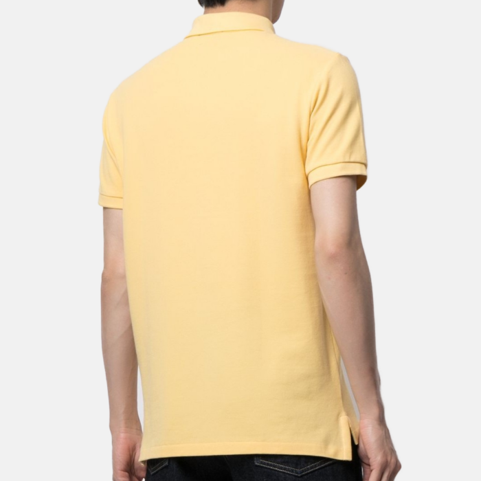 Camisa Polo Ralph Lauren Slim Fit Mesh Corn Yellow - Imagen 3