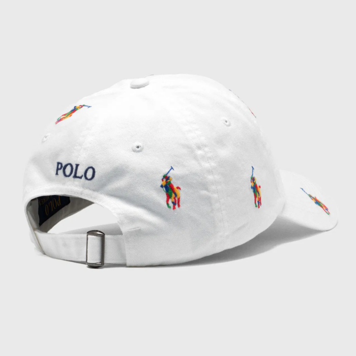 Gorra Polo cap with all over pony logo in White - Imagen 2