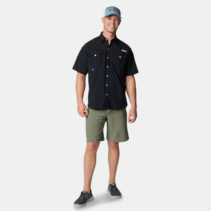 Camisa M/C Columbia BAHAMA II S/S SHIRT Black - Imagen 4