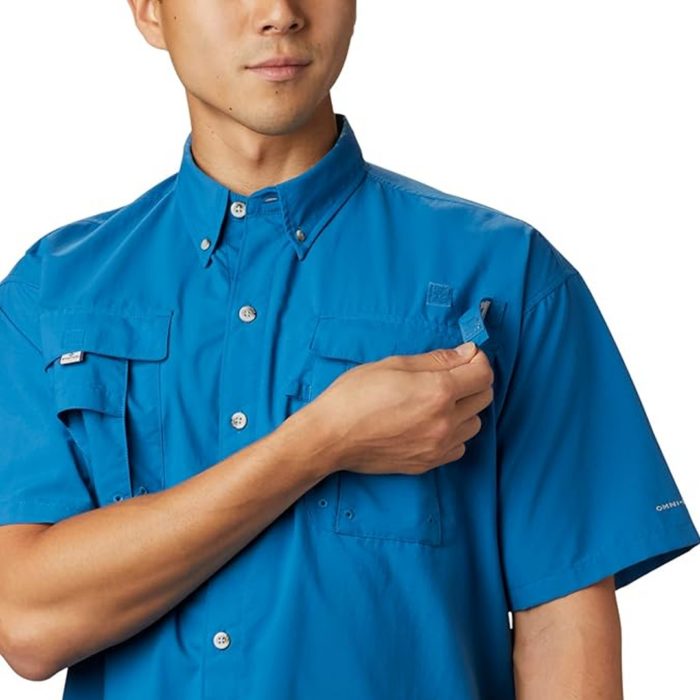 Camisa M/C Columbia BAHAMA II S/S SHIRT Pool - Imagen 3