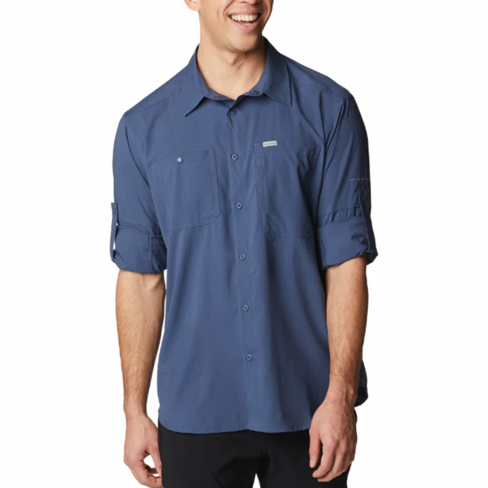 Camisa M/L Columbia Silver Ridge Utility Lite Lon Dark Mountain - Imagen 4