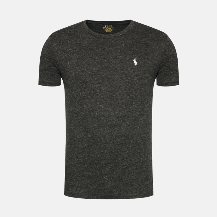 Camiseta POLO M/C Slim Fit Black Marl Heather - Imagen 4