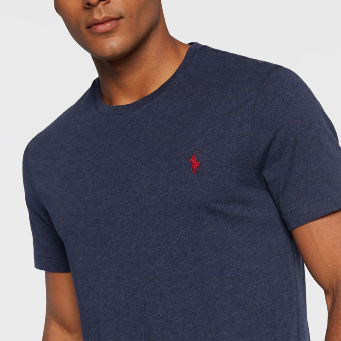 Camiseta POLO M/C Slim Fit Azul marino - Imagen 4