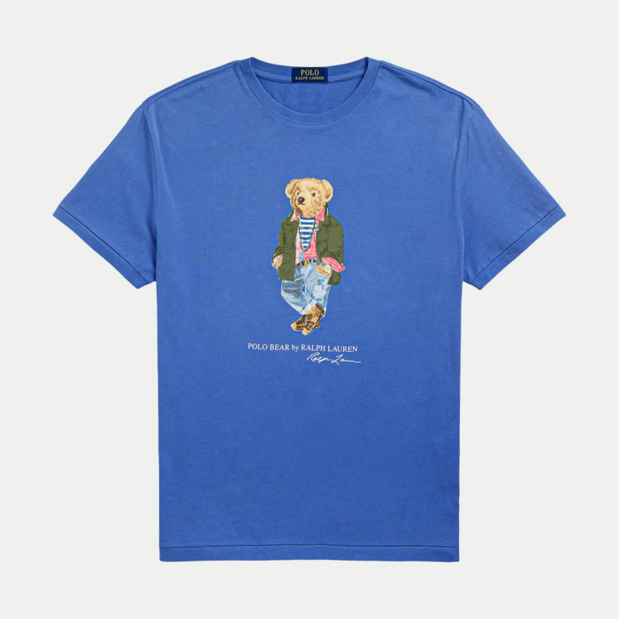 Camiseta POLO Polo Bear Jersey T-Shirt Iris Blue - Imagen 4