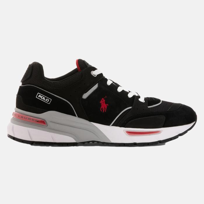 Zapatos POLO TRACKSTER 200 Sneaker Negro / Rojo - Imagen 2