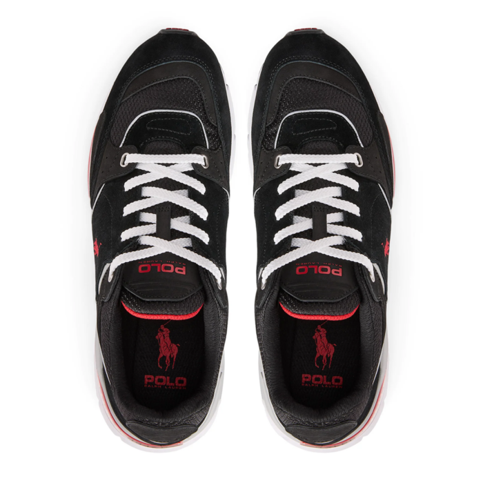 Zapatos POLO TRACKSTER 200 Sneaker Negro / Rojo - Imagen 4