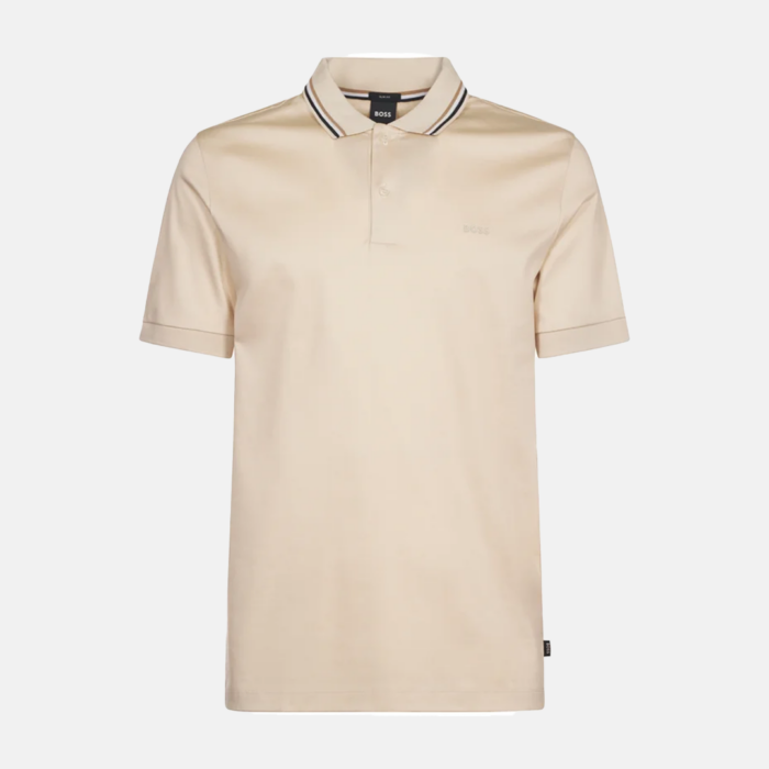 Camisa tipo polo BOSS - Penrose 01 Open White - Imagen 4